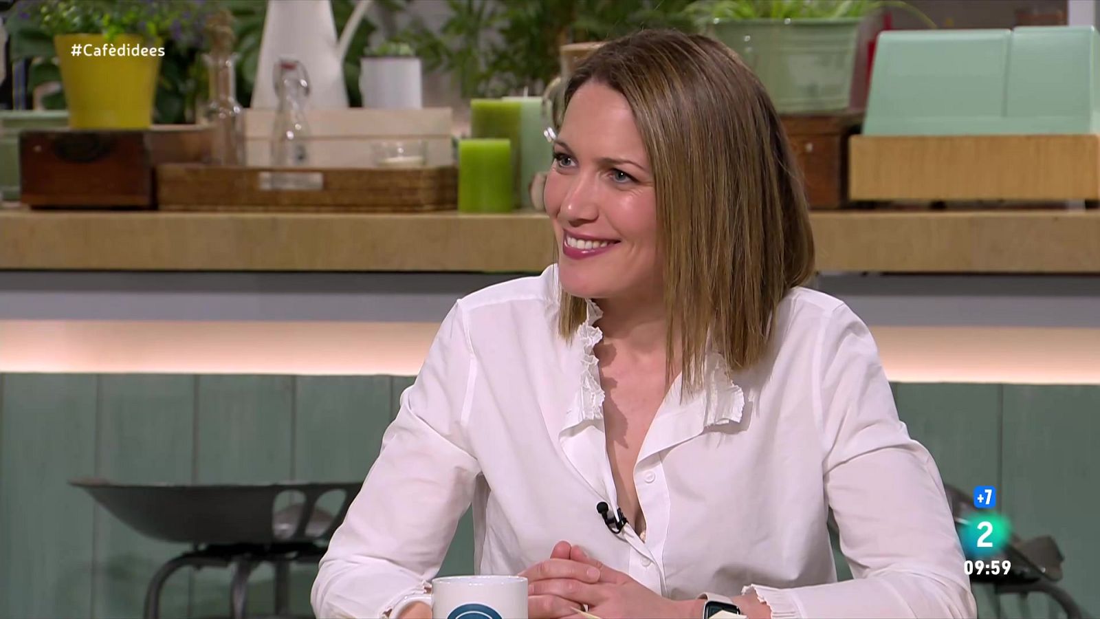 Silvia Intxaurrondo presenta el llibre 'Solas en el silencio' - Cafè d'idees | Veure