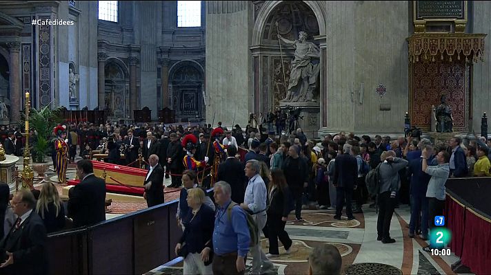 Cafè d'idees - Segona jornada per acomiadar el Papa Francesc