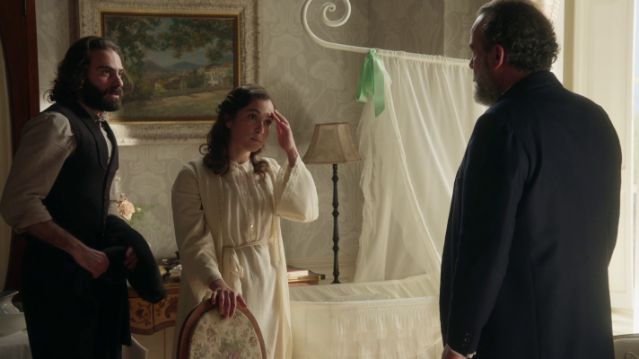 La promesa - Catalina confiesa a Alonso que Adriano es el padre