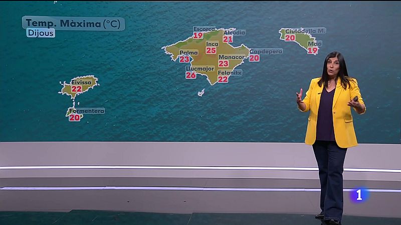 El temps a les Illes Balears - 24/04/25 | Ver