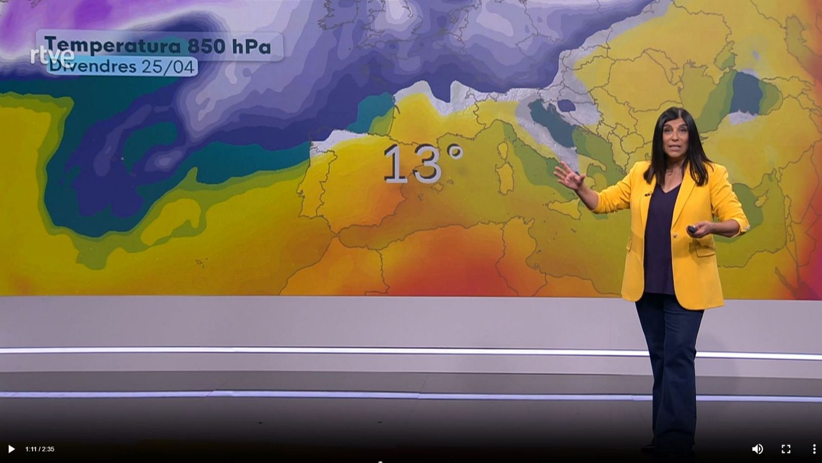 El Temps a Catalunya amb Sònia Papell (24/04/2025) | RTVE Catalunya - El temps | Veure