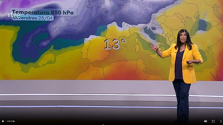 El temps - Dijous i divendres: sol i caloreta. Cap de setmana: canvi de temps