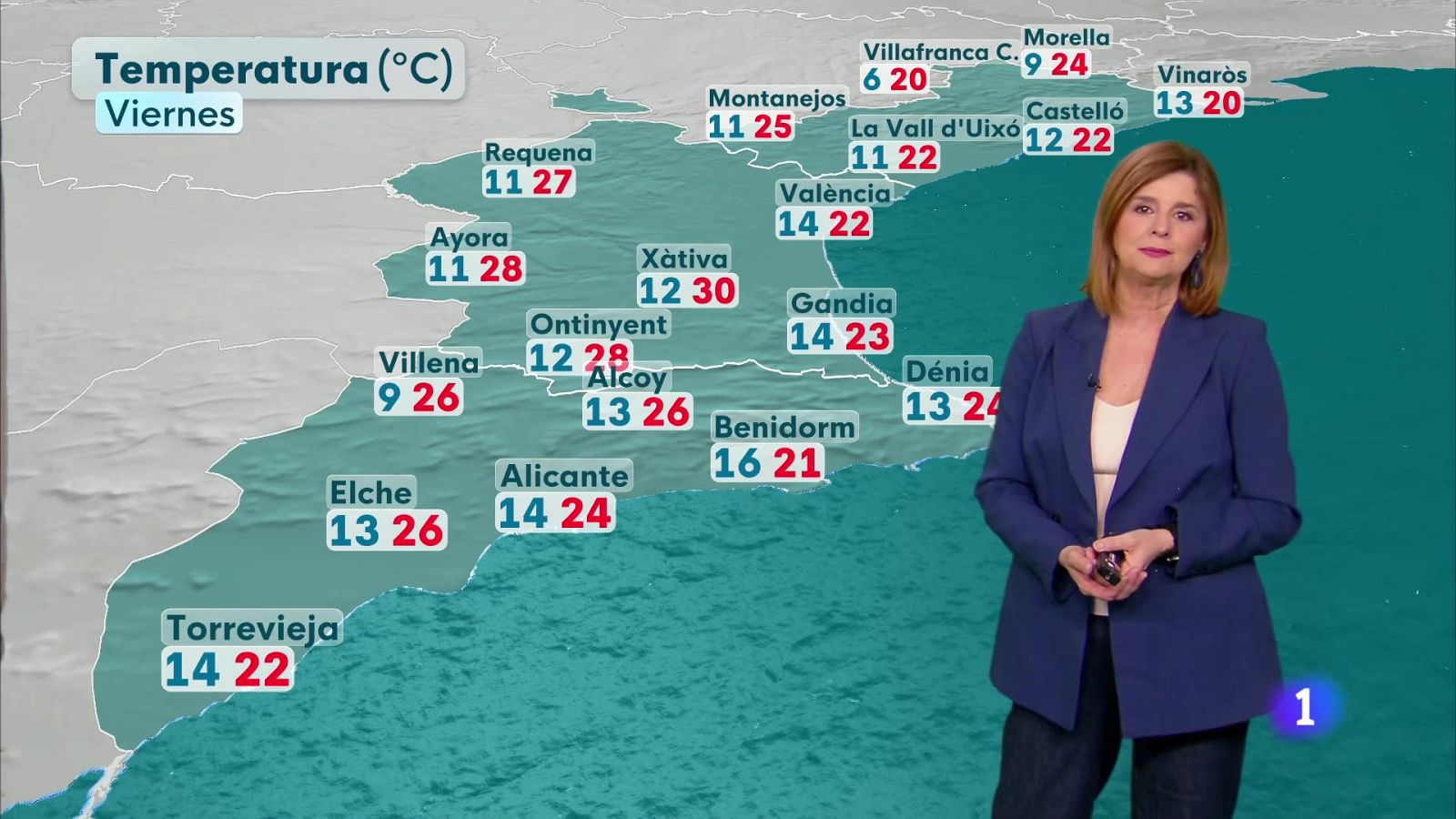 El tiempo en la Comunitat Valenciana 24/04/25 | Ver