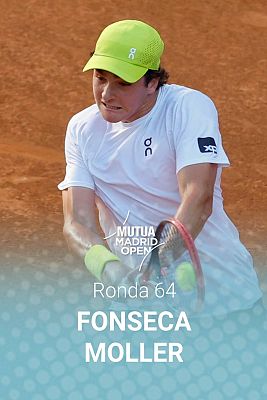 ATP Mutua Madrid Open: Joao Fonseca - Elmer Moller