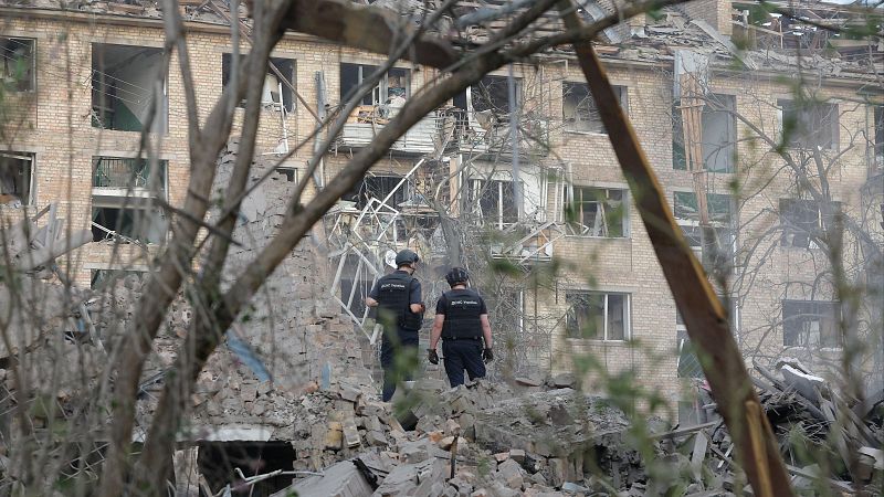 Trump pide a Putin que cese sus ataques a Ucrania tras una dura ofensiva sobre Kiev | Ver