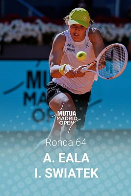 WTA Mutua Madrid Open: Alexandra Eala - Iga Swiatek