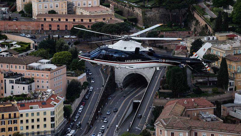 Roma se blinda por tierra, mar y aire para garantizar la seguridad de cara al funeral del papa Francisco