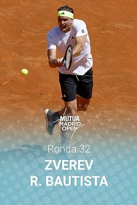 ATP Mutua Madrid Open: Alexander Zverev - Roberto Bautista Agut