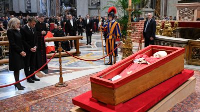Distintos l�deres internacionales empiezan a llegar a Roma para asistir al funeral del papa Francisco