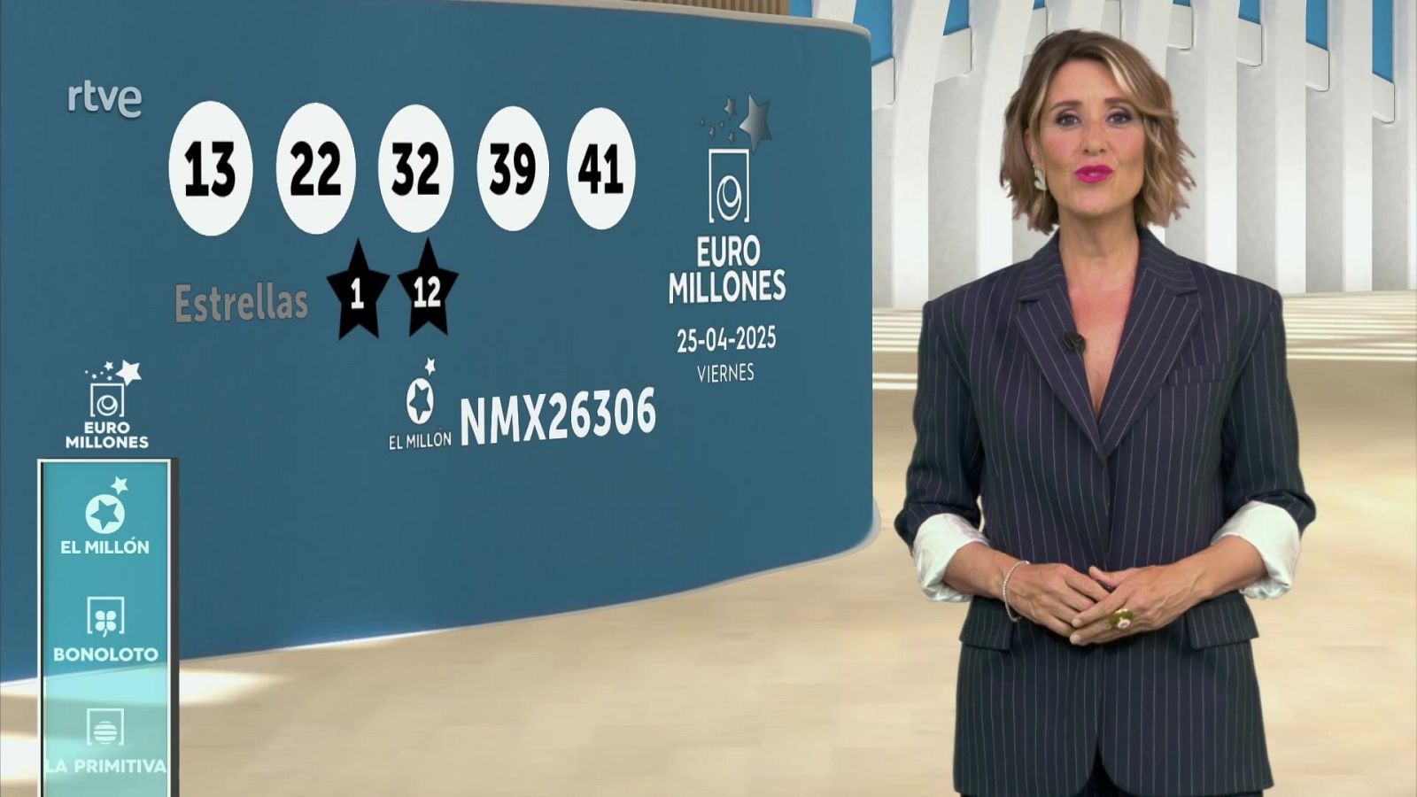 Sorteo de la Bonoloto y Euromillones del 25/04/2025 - ver ahora