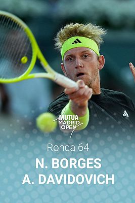 ATP Mutua Madrid Open: Nuno Borges - Alejandro Davidovich Fokina