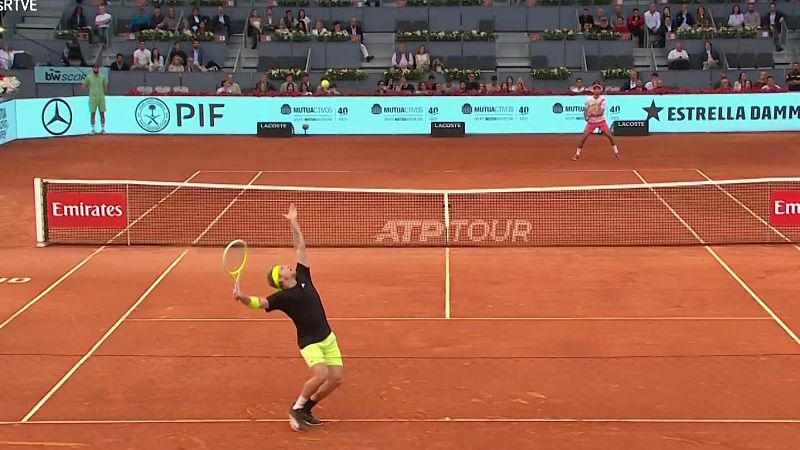 Tenis - ATP Mutua Madrid Open: Nuno Borges - Alejandro Davidovich Fokina - ver ahora