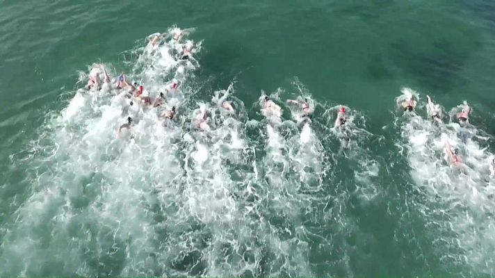 Natación - Natación Aguas abiertas - Copa del Mundo. 3 km Knock-out Sprint Femenino
