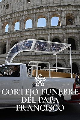 Cortejo fúnebre del papa Francisco hasta la Basílica de Santa María la Mayor