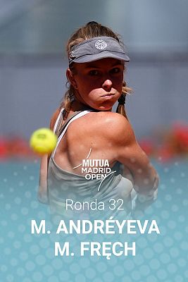 WTA Mutua Madrid Open: Mirra Andreeva - Magdalena Fręch