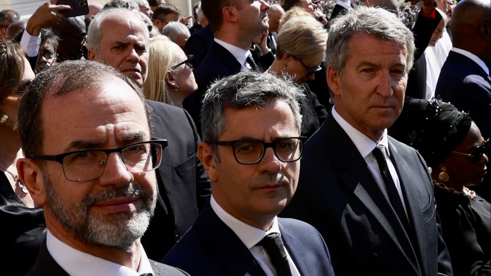 Félix Bolaños sobre el funeral del papa Francisco: "Ha sido un final muy cariñoso" | Ver