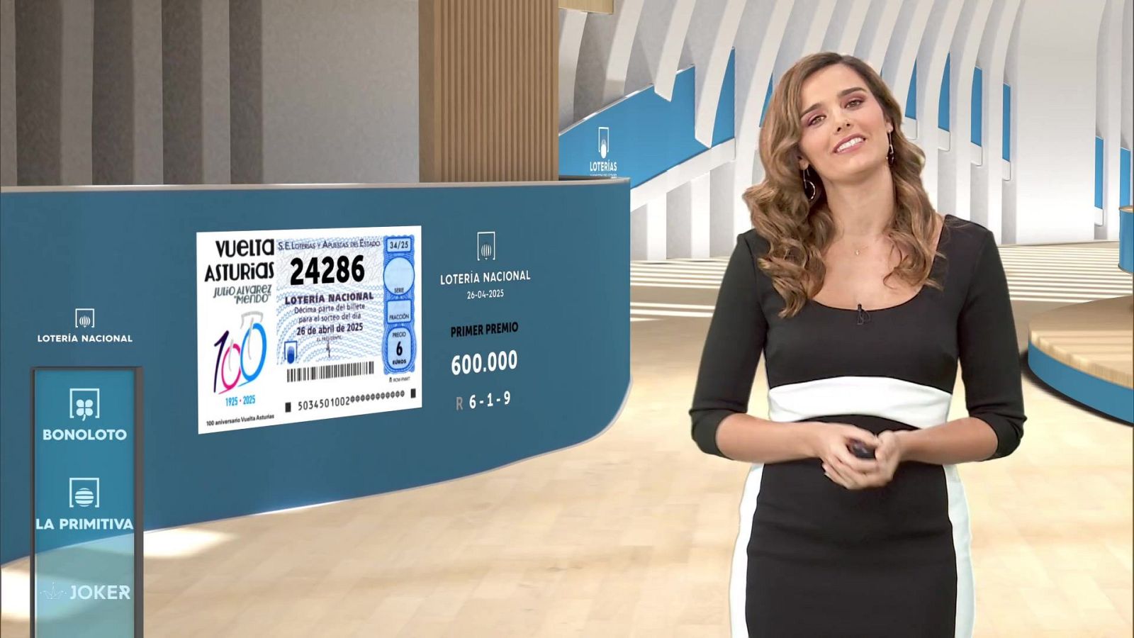 Sorteo de la Lotería Nacional del 26/04/2025 - ver ahora