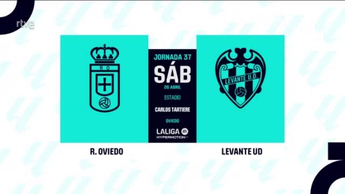 Resúmenes de LaLiga - Real Oviedo - Levante: resumen del partido de la 37ª jornada de Liga | Segunda