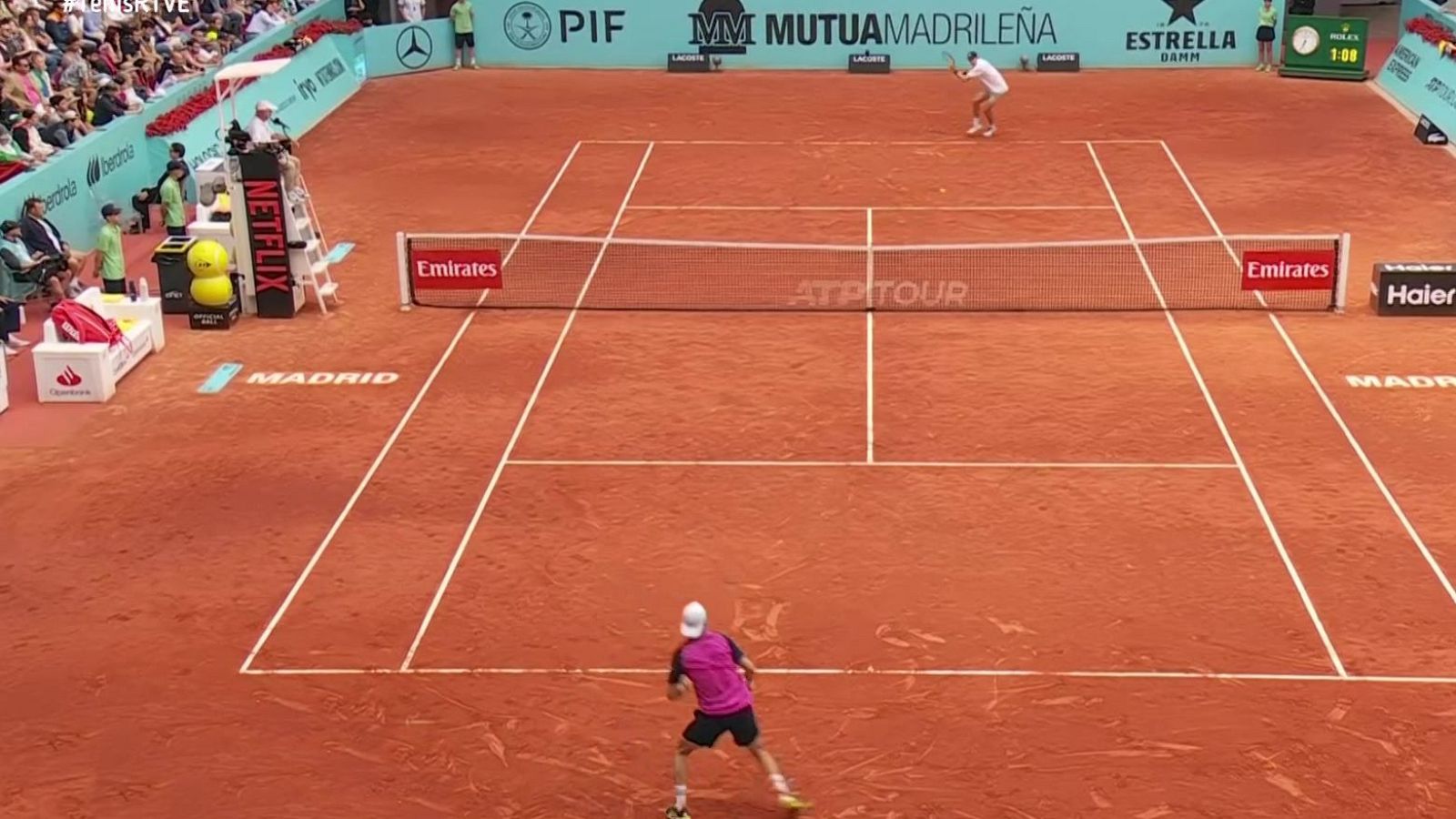 Tenis - ATP Mutua Madrid Open: Grigor Dimitrov - Nicolás Jarry - ver ahora