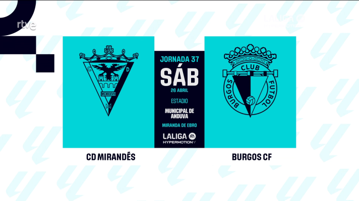 Resúmenes de LaLiga - Mirandés - Burgos: resumen de la 37ª jornada de Liga | Segunda