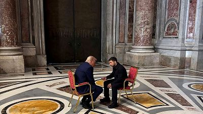 La foto entre Trump y Zelenski, "el �ltimo logro del papa Francisco" - Telediario Fin de Semana | Ver
