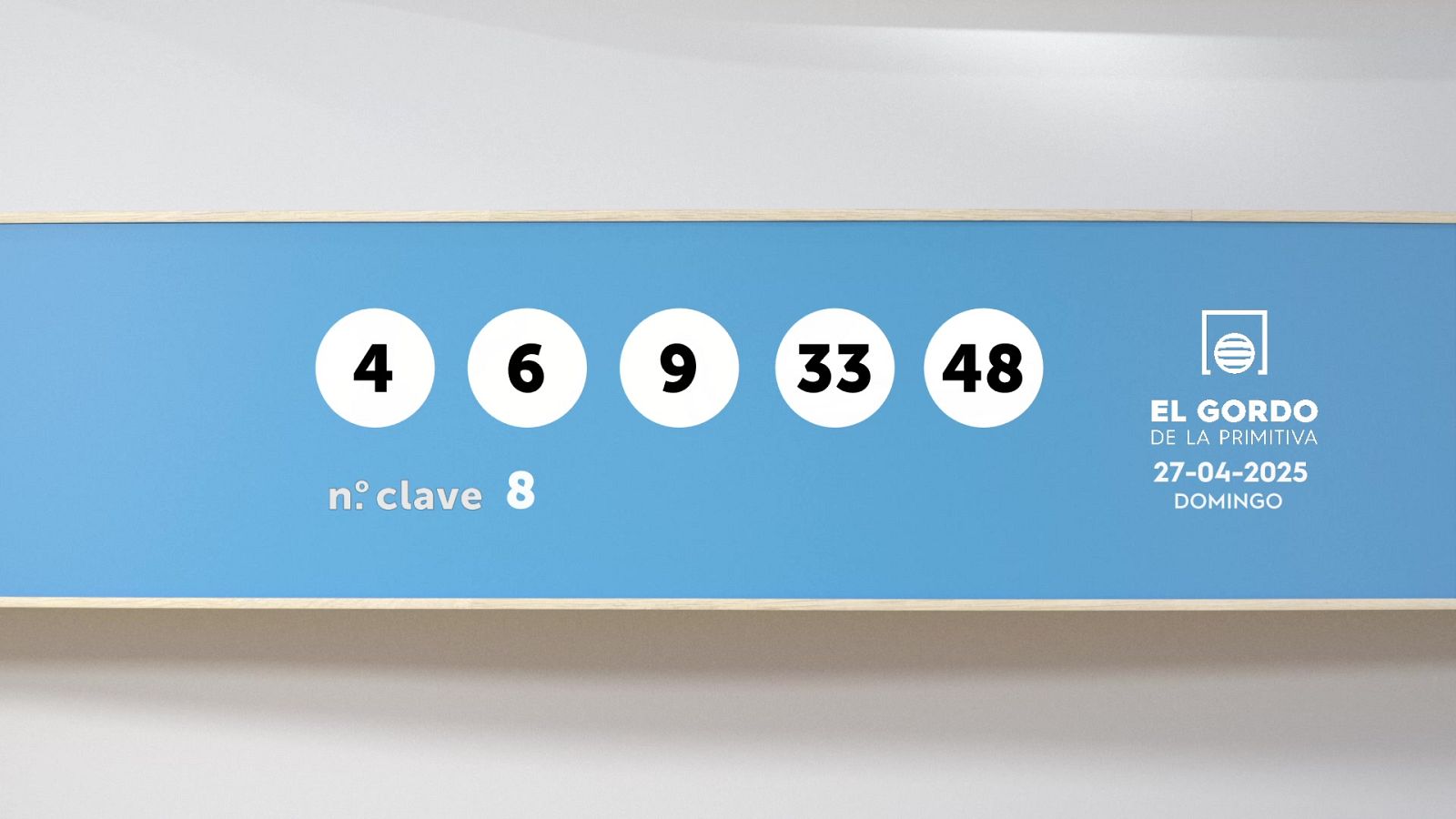 Sorteo de la Lotería Gordo de la Primitiva del 27/04/2025 - Ver ahora