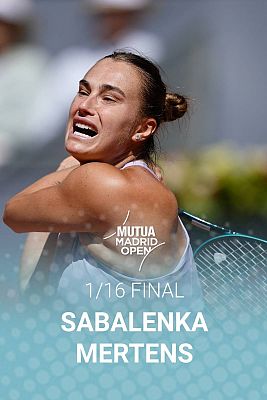 WTA Mutua Madrid Open: Aryna Sabalenka - Elise Mertens