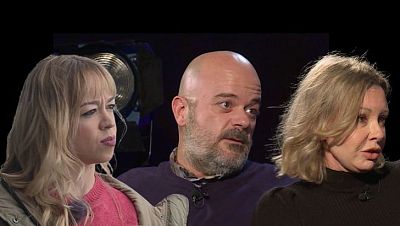 Localización con Angélica Revert, Eduardo García y Lupe Martínez