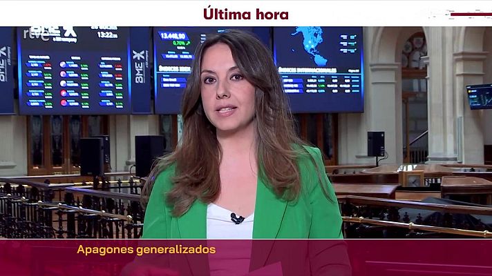 Informativo 24h - Apagón en España: así se ha vivido en la Bolsa de Madrid