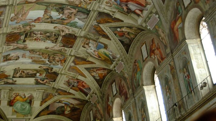 La Capilla Sixtina, sede del cónclave que elegirá al próximo papa