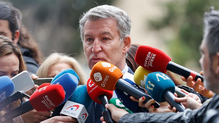 Especiales informativos - Feijóo: "El gobierno tiene que ser responsable de esta ausencia de información sin precedentes"