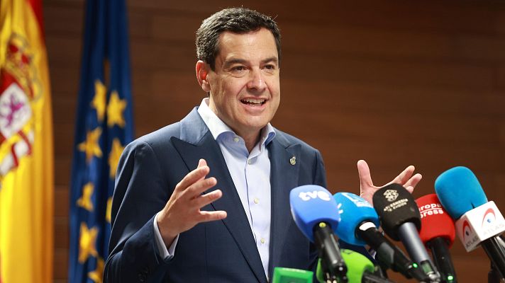 Telediario 2 - Varios presidentes autonómicos llaman a la "calma" frente al apagón eléctrico