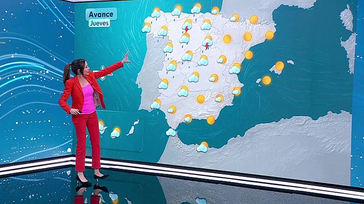 El tiempo - Máximas en descenso en tercio sur peninsular y áreas mediterráneas, en aumento en el resto