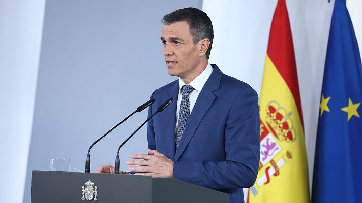Especiales informativos - Sánchez pide a los empleados "priorizar su seguridad" a la hora de acudir a sus centros de trabajo