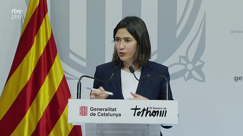 Núria Parlon assegura que ja s'ha recuperat el 63% del servei elèctric - L'Informatiu | Veure