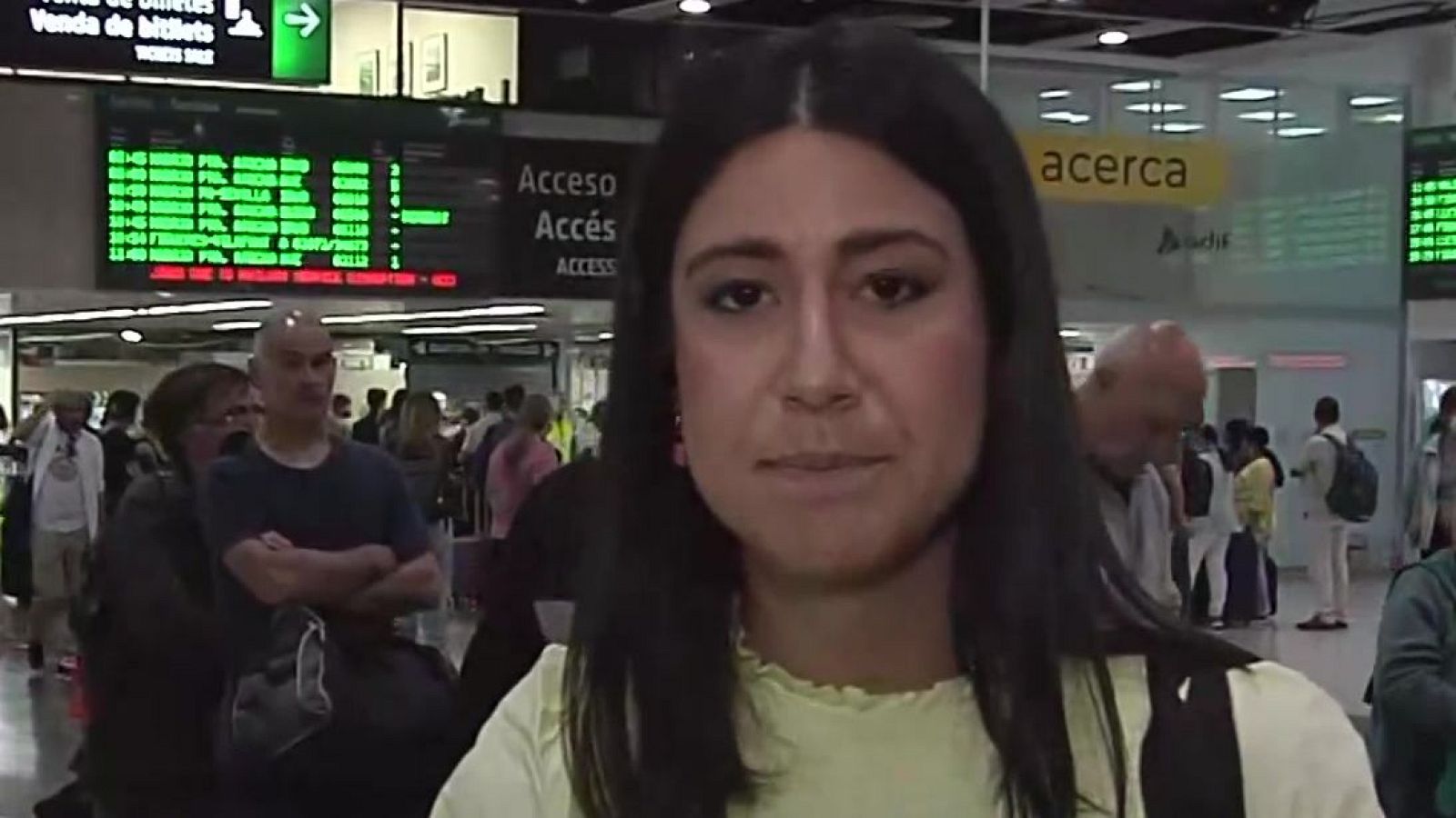 Caos en la estación de Sants en Barcelona - La hora de La 1 | Ver
