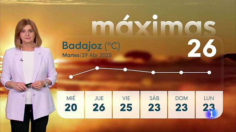 El tiempo en Extremadura - 29/04/2025 | Ver