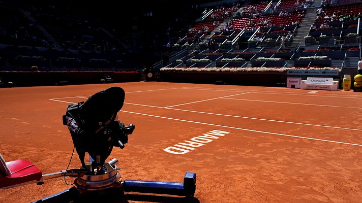 Madrid Open de Tenis - El tenis vuelve al Madrid Open; el deporte recupera la normalidad tras el apagón