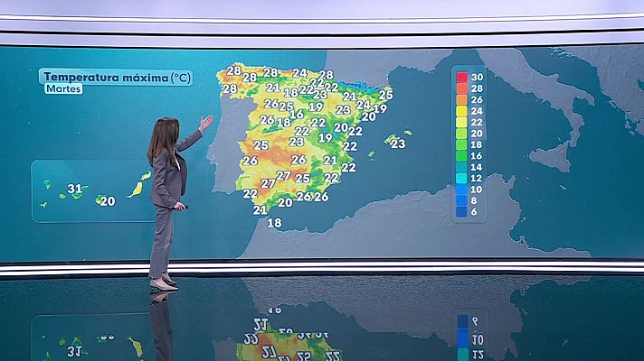 El tiempo - Levante fuerte con rachas muy fuertes en la provincia de Cádiz y el litoral almeriense