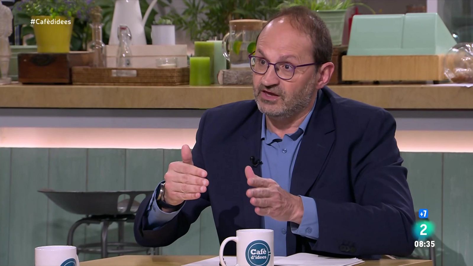 Joan Herrera: "No entenc per què el tallafoc no es va activar" - Cafè d'idees | Veure