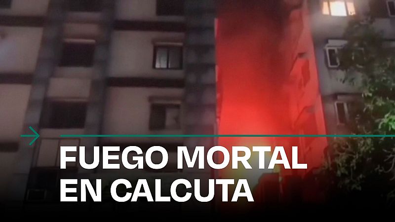 Al menos 15 muertos en un incendios en un hotel del centro de Calcuta