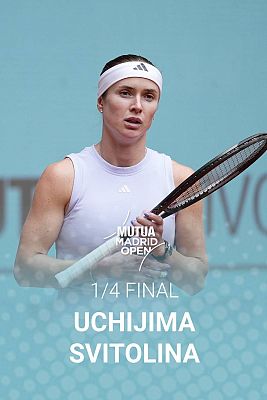 WTA Mutua Madrid Open: Moyuka Uchijima - Elina Svitolina