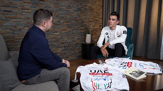 Juan Ayuso, en TDPedales: "Echo en falta una etapa dura en las dos primeras semanas del Giro"
