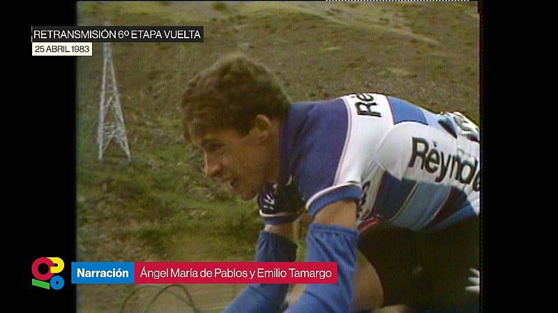 TDPedales: 'Pedales Vintage' | Las primeras imágenes de Pedro Delgado como ciclista
