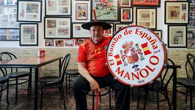 Muere Manolo 'el del Bombo', el símbolo de la afición de la selección española