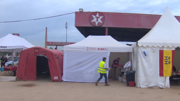 Telediario 1 - La jueza que montó un juzgado de guardia en una gasolinera el día de la dana