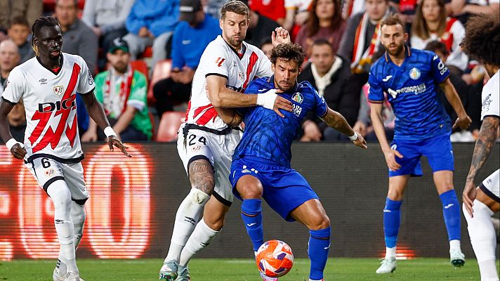 Resúmenes de LaLiga - Rayo Vallecano - Getafe: resumen del partido de la 34ª jornada de Liga | Primera