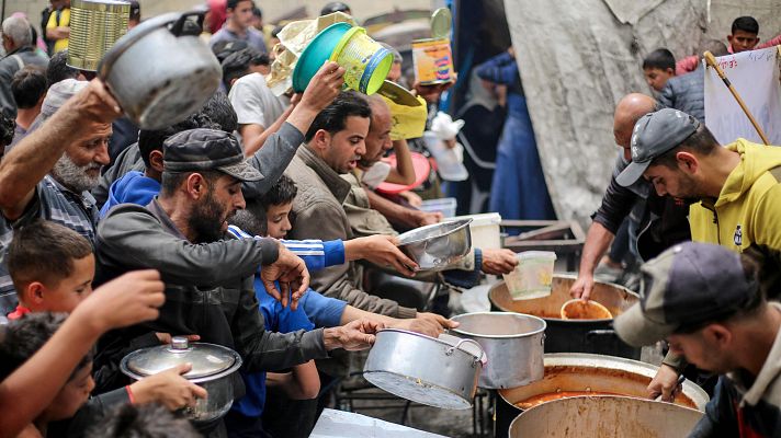 Telediario 2 - Lecumberri, autora de 'Palestina, la tierra estrecha': "Nadie sale indemne de lo que está pasando en Gaza"