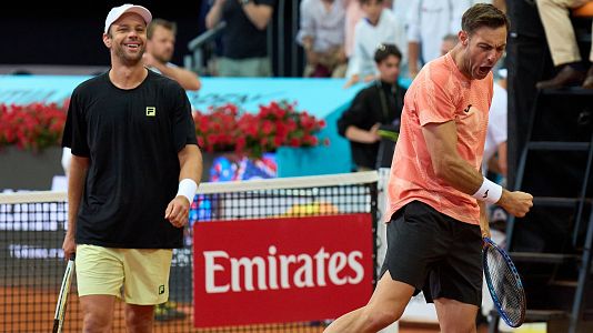 Granollers y Zeballos alcanzan su segunda final en el Mutua Madrid Open