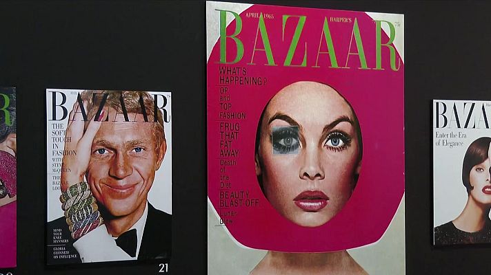 Telediario 1 - Una exposición recoge los 15 años de historia de la revista cultural Harper's Bazaar España